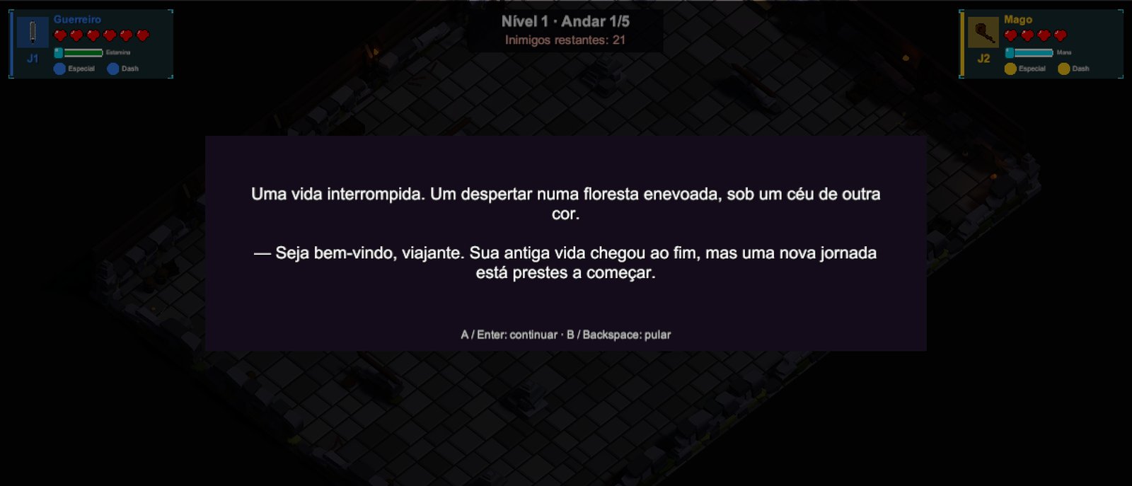 Prólogo com a história da torre